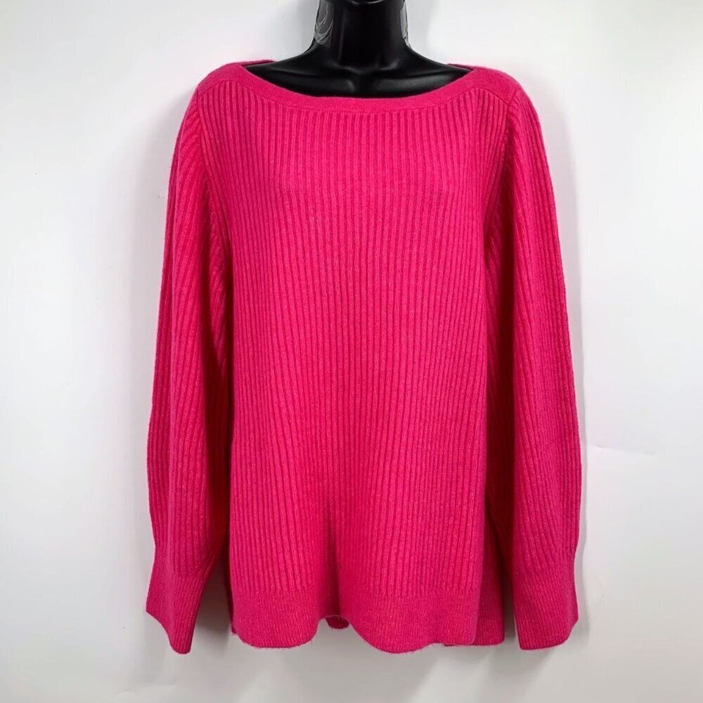 Athleta Women's Layover Merino Wool Round Neck Long Sleeve Size XL NWT
